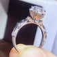 *APP EXCLUSIVE* 1 Carat Moissanite 925 Sterling Silver Ring