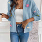 *APP EXCLUSIVE* Floral Long Sleeve Cardigan