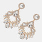*APP EXCLUSIVE* Bejeweled Glass Stone Dangle Earrings