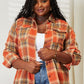 *APP EXCLUSIVE* Plaid Dropped Shoulder Flannel