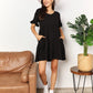 *APP EXCLUSIVE* Vneck Flounce Sleeve Tiered Dress