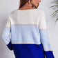 *APP EXCLUSIVE* Colorblock Horizontal Ribbing Sweater