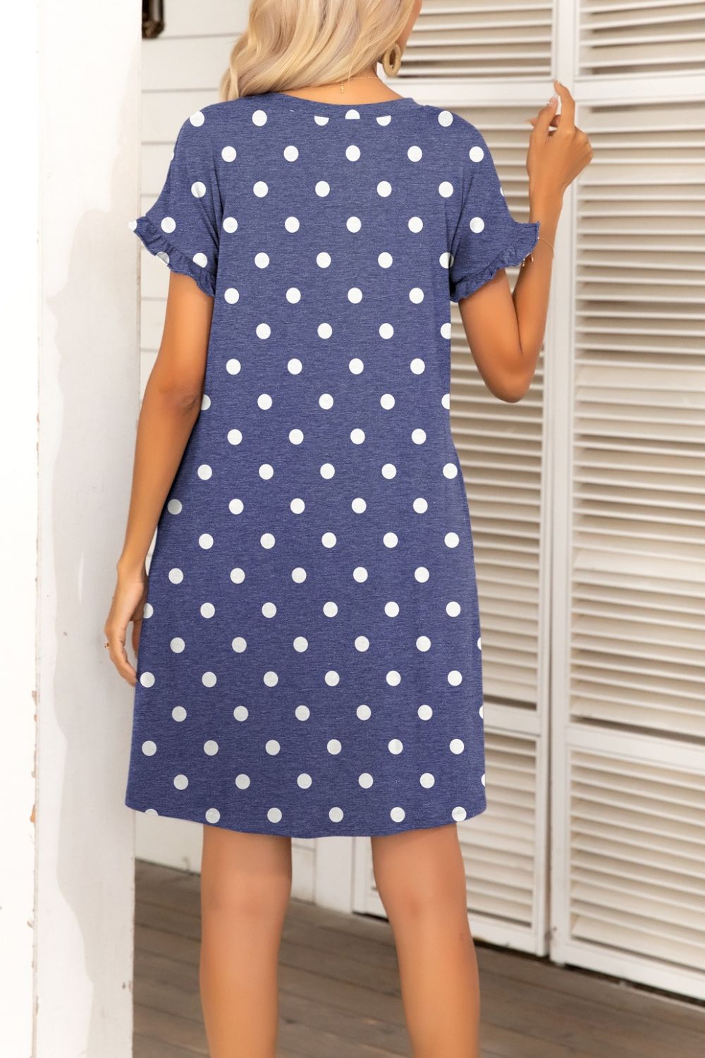 *APP EXCLUSIVE* Flounce Sleeve Dress with Pockets