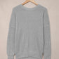 *App Exclusive* Crisscross Open Back Waffleknit Sweater