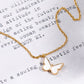 *APP EXCLUSIVE* Butterfly Copper 14K Gold-Plated Necklace