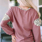 *APP EXCLUSIVE* Leopard Colorblock T-Shirt