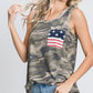 Camo Flag Pocket Tank