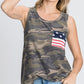 Camo Flag Pocket Tank