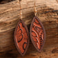 *APP EXCLUSIVE* Turquoise Wooden Dangle Earrings