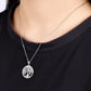 925 Sterling Silver Moissanite Tree Pendant Necklace