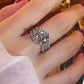*APP EXCLUSIVE* 3 Carat Moissanite Three-Layer Ring