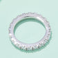 *APP EXCLUSIVE* 2.3 Carat Moissanite 925 Sterling Silver Eternity Ring
