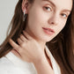 *APP EXCLUSIVE* Moissanite 925 Sterling Silver Connected Earrings