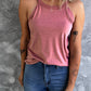 *App Exclusive* Curved Hem Grecian Tank Top