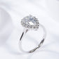 *APP EXCLUSIVE* 1.5 Carat Moissanite Teardrop Ring