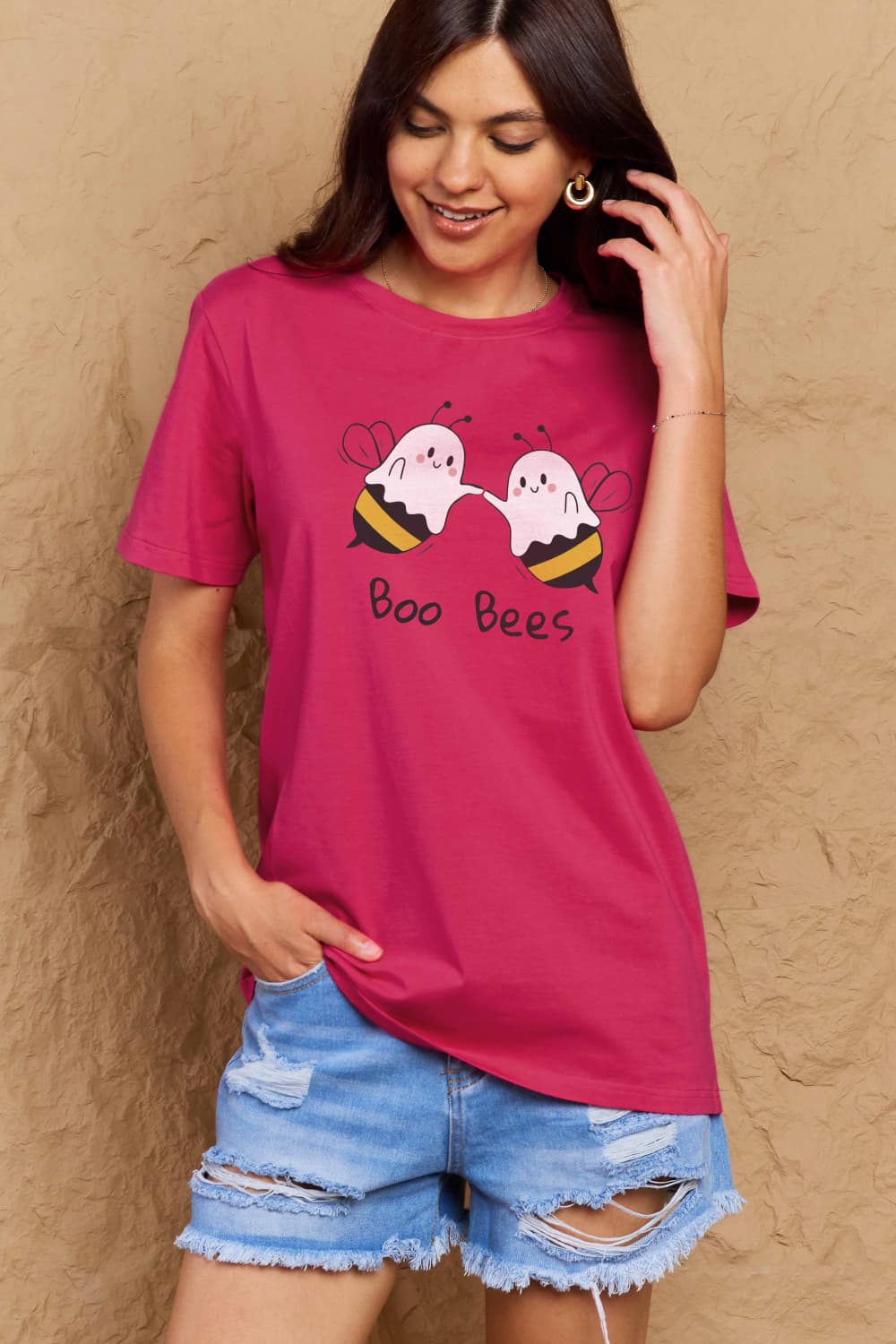 *APP EXCLUSIVE* BOO BEES Graphic Cotton T-Shirt