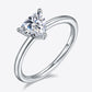 *APP EXCLUSIVE* 1 Carat Moissanite 925 Sterling Silver Solitaire Ring