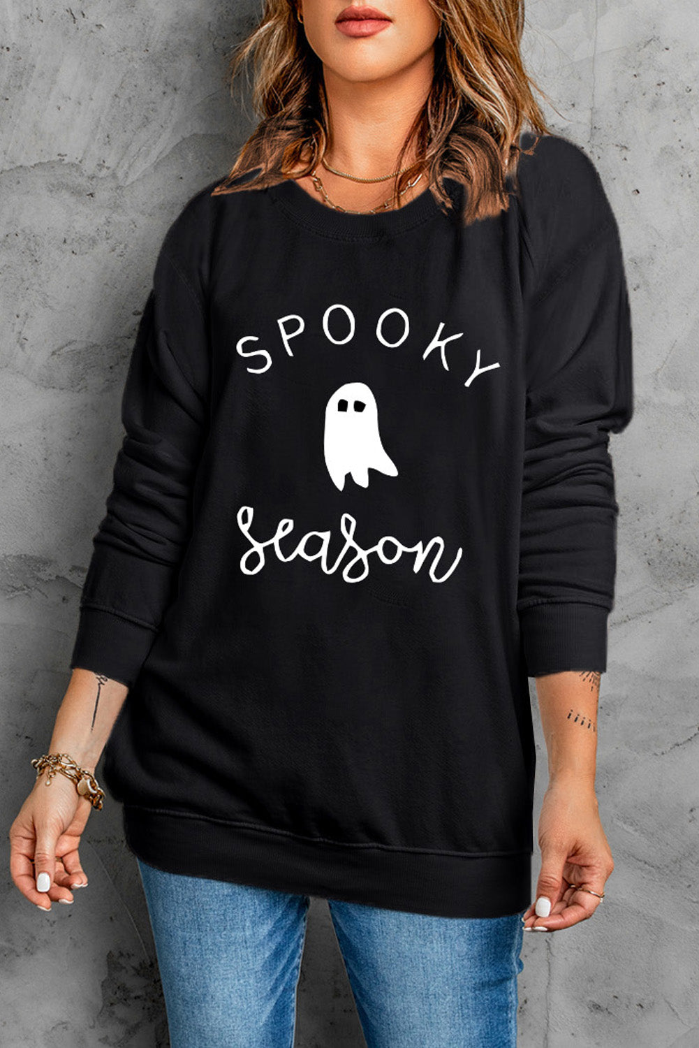 *APP EXCLUSIVE* SPOOKY SEASON Graphic Sweatshirt