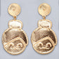 *APP EXCLUSIVE* Rhinestone Mrs. Claus Earrings