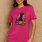 *APP EXCLUSIVE*Black Cat Halloween Graphic Tee