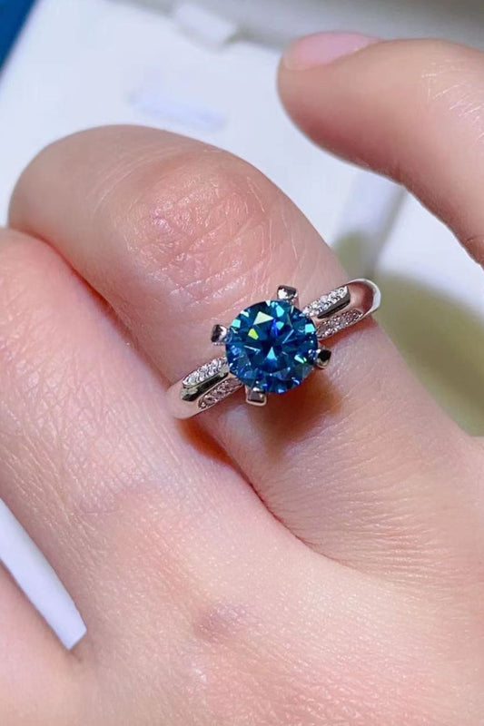 *APP EXCLUSIVE* 1 Carat Moissanite 4-Prong Ring
