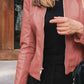 *APP EXCLUSIVE* Mock Neck Zip Up Jacket