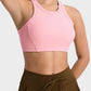 *APP EXCLUSIVE* Wide Strap Cropped Sport Tank
