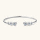 *APP EXCLUSIVE* 1.8 Carat Moissanite 925 Sterling Silver Bracelet Cuff