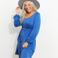 *App Exclusive* Scoop Neck Empire Waist Long Sleeve Mini Dress
