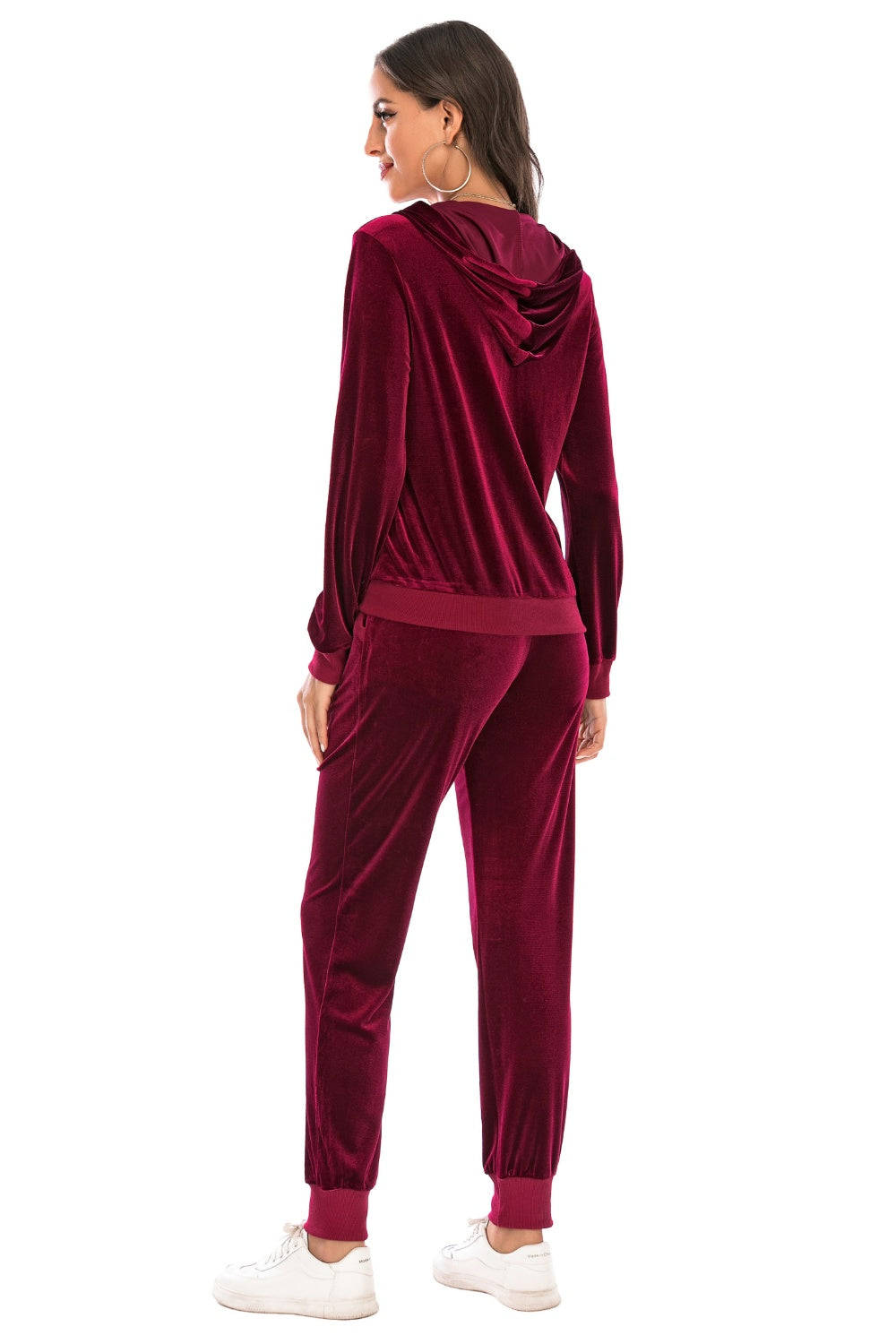 *APP EXCLUSIVE* Zip-Up Hooded Jacket and Pants Set