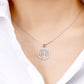 925 Sterling Silver Moissanite Tree Pendant Necklace