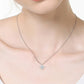 * APP EXCLUSIVE* Moissanite Four Leaf Clover Pendant Necklace