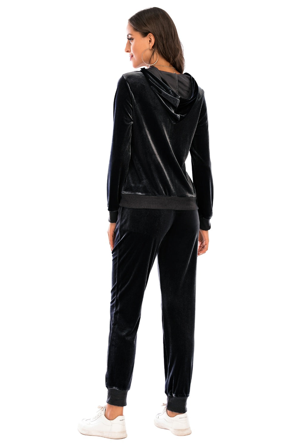*APP EXCLUSIVE* Zip-Up Hooded Jacket and Pants Set