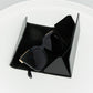 *APP EXCLUSIVE* Round Full Rim Polycarbonate Frame Sunglasses
