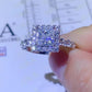 *APP EXCLUSIVE* 1 Carat Moissanite Square Ring