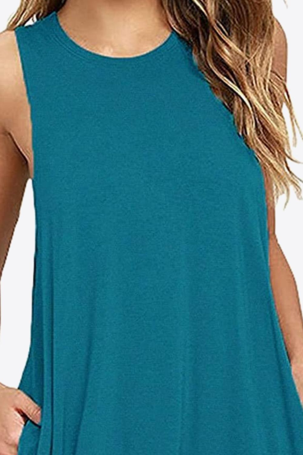 *APP EXCLUSIVE* Sleeveless Dress with Pockets