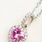 *APP EXCLUSIVE* 1 Carat Moissanite Heart Pendant Necklace