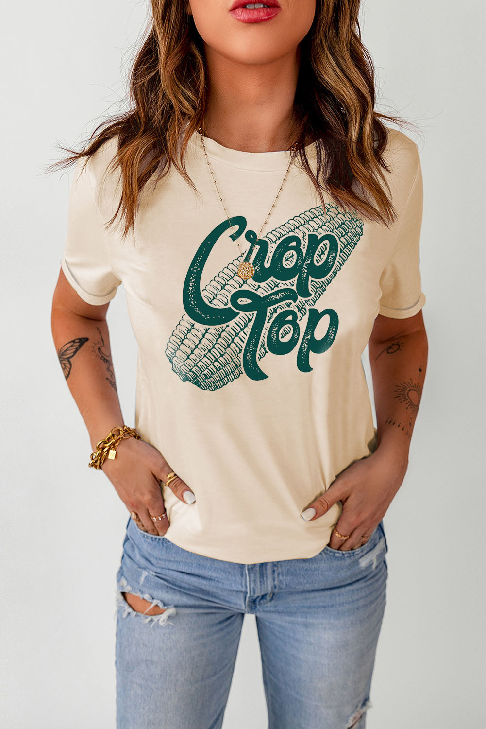 *APP EXCLUSIVE* Corn Crop Top