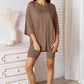 *APP EXCLUSIVE*x Soft Rayon Three-Quarter Sleeve Top and Shorts Set