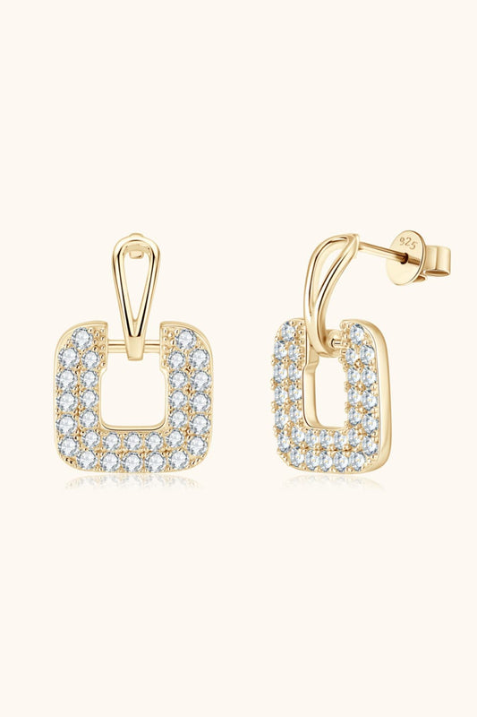 *APP EXCLUSIVE* 1.68 Carat Moissanite 925 Sterling Silver Drop Earrings
