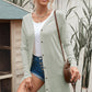 * APP EXCLUSIVE* Button Down Long Sleeve Longline Cardigan