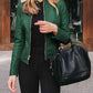 *APP EXCLUSIVE* Mock Neck Zip Up Jacket