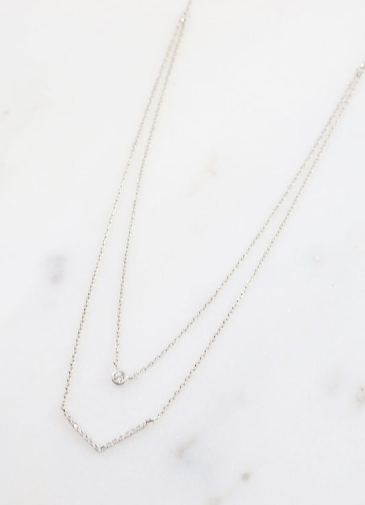 Arrow Layered Necklace