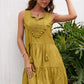 *APP EXCLUSIVE* Tassel Tie Lace Trim Sleeveless Dress
