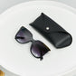 *APP EXCLUSIVE* Round Full Rim Polycarbonate Frame Sunglasses
