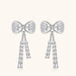 * APP EXCLUSIVE* 1.12 Carat Moissanite 925 Sterling Silver Bow Earrings