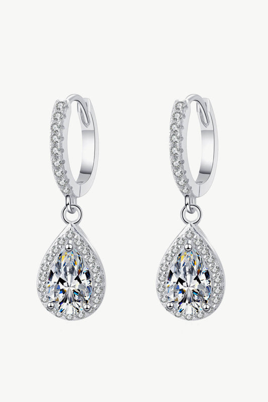 *APP EXCLUSIVE* Moissanite Teardrop Earrings
