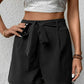 *APP EXCLUSIVE* Tie Belt Lace Trim Shorts