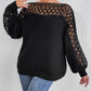 *APP EXCLUSIVE* Lace Trim Boat Neck Knit Top