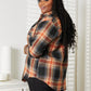 *APP EXCLUSIVE* Plaid Dropped Shoulder Flannel